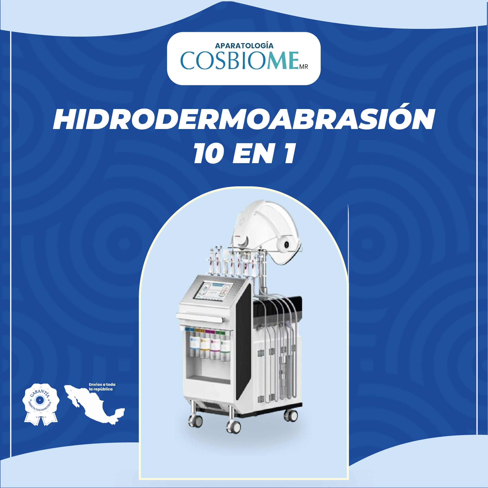 hidrodermoabrasión 10 en 1