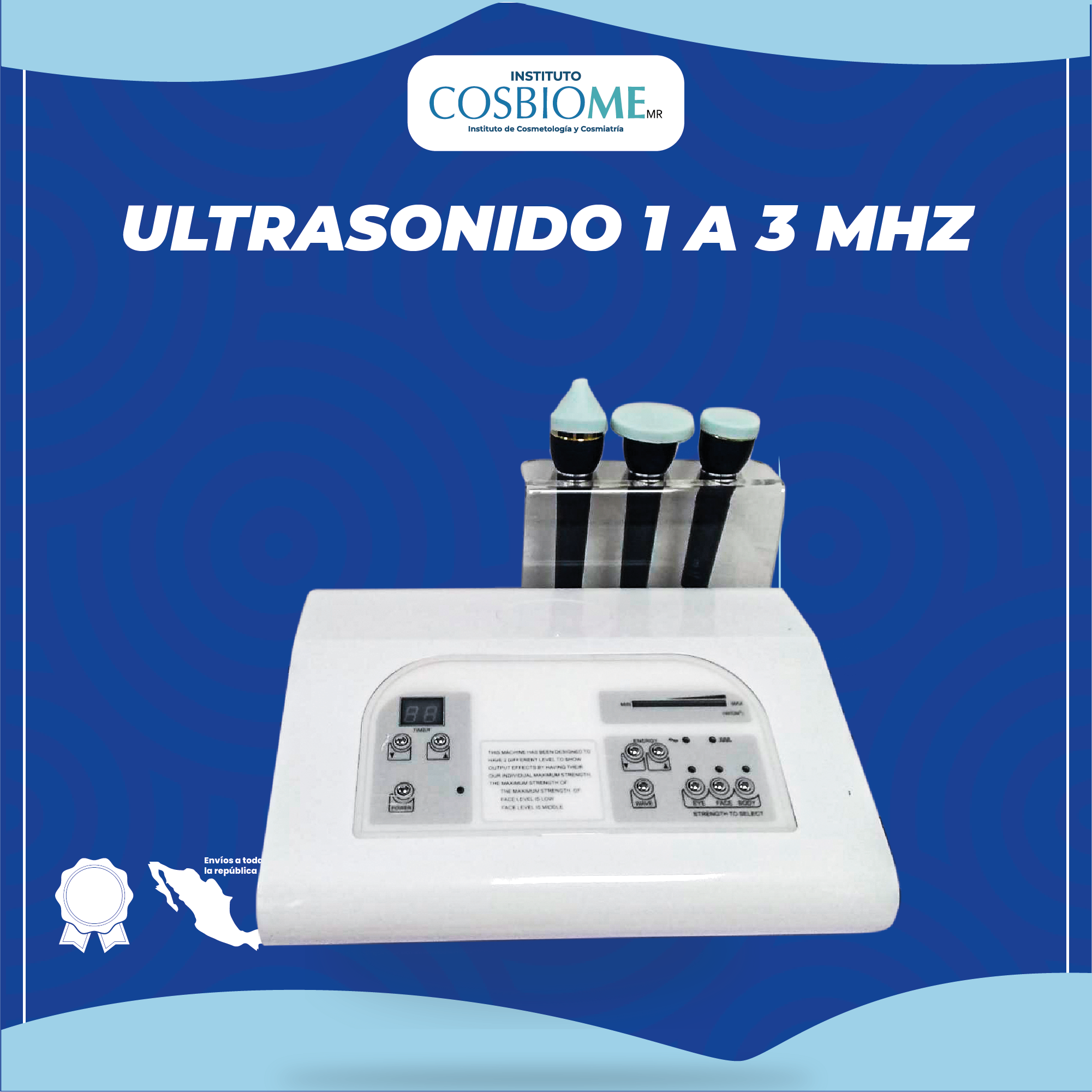 ultrasonido 1 a 3 mhz