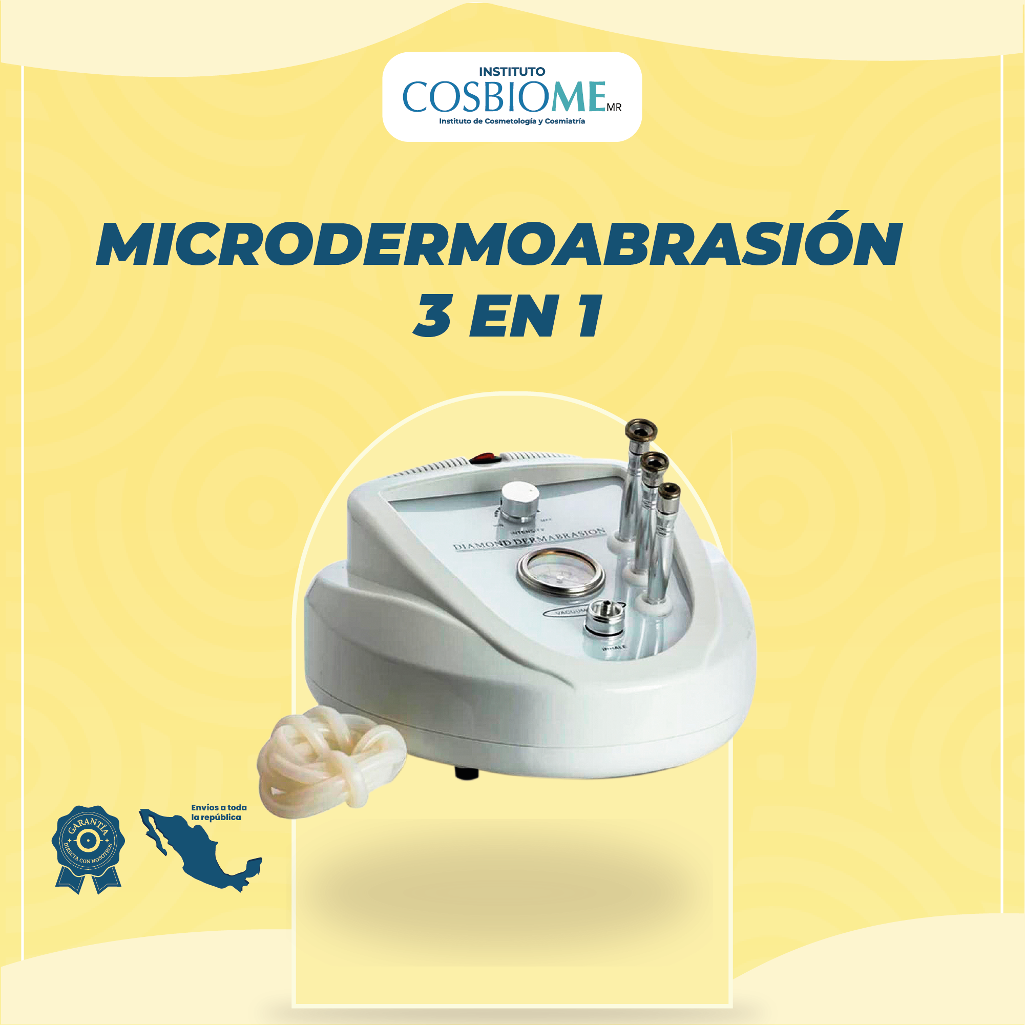 Microdermoabrasión 3 en 1