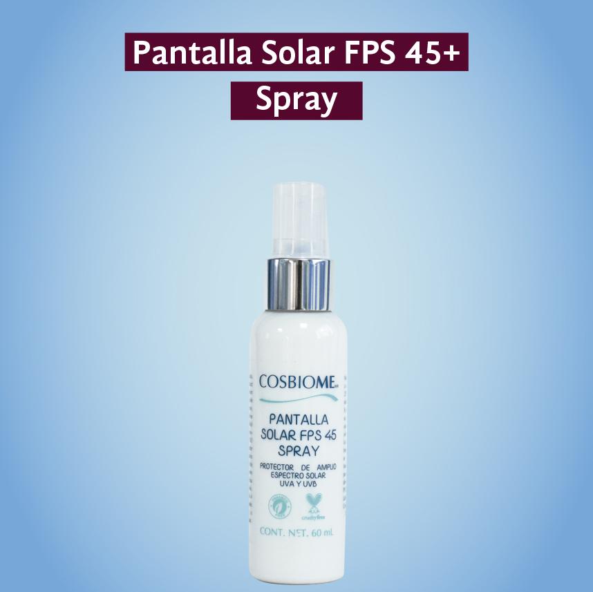 PANTALLA SOLAR FPS 45 SPRAY 130 ML COSBIOME